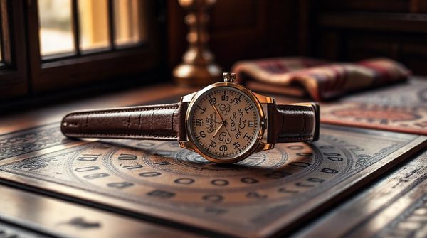 Montres chiffres arabes modernes pour un style traditionnel